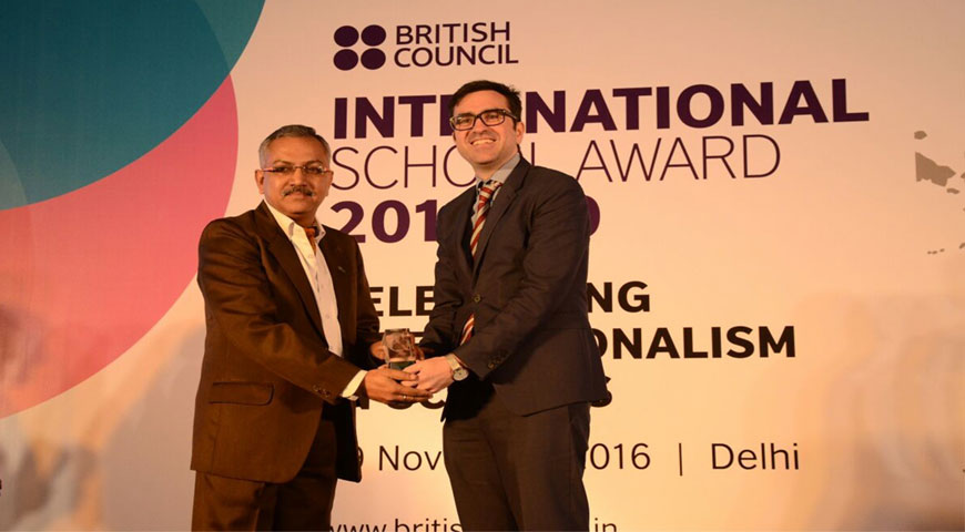International School Award to UMWS Patna by British Council